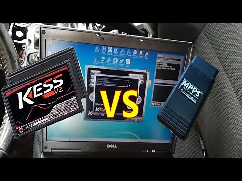 Kess v2.53 clone after Rework vs MPPS 18. Mazda 6 .ECU reading and writing