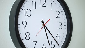 4k Time Lapse Shot Of Clock Moving Fast In Stock Footage SBV-347652638 - Storyblocks