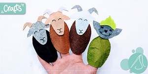 Three Billy Goats Gruff | Finger Puppets