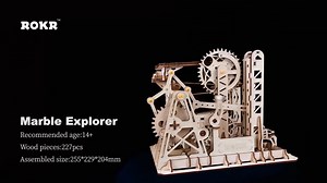 Marble Explorer LG503 is gear drive-the most widely used mechanical rotation method. | ROKR