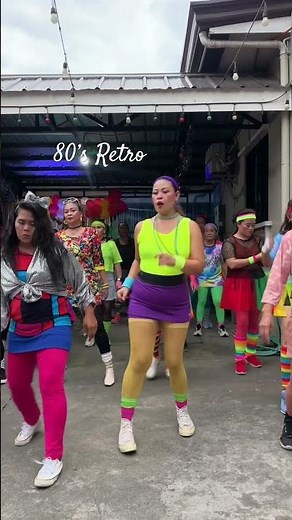Zumba 80s Retro #viral #dance #zumba