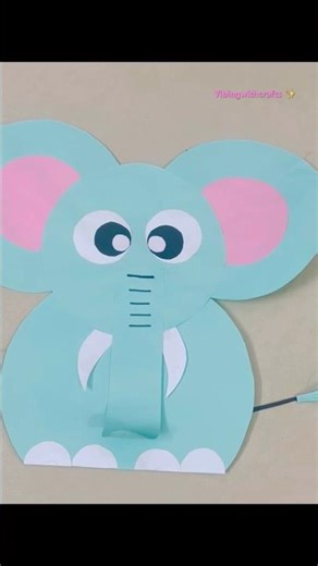 DIY Elephant 🐘 – Easy, fun & super cute! Try this today 💫