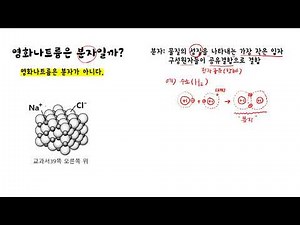 [중2] 1.염화나트륨은 분자일까