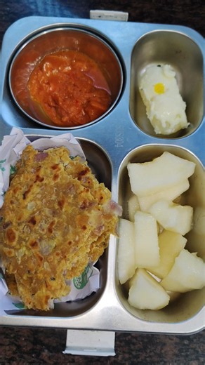 very easy lunch box recipe #trending #pyajparatha #lunchbox #ytshorts #shortsviral