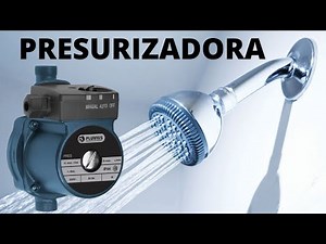 Bomba presurizadora. No mezcla bien el agua fria y caliente en la ducha.