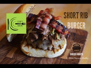 Short Rib Burger | stevescooking