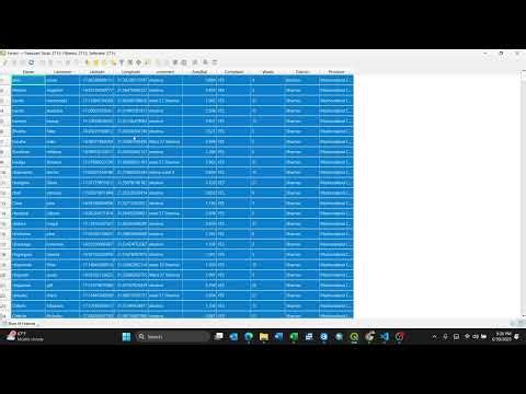 How to calculate Average or Mean for the data using QGIS