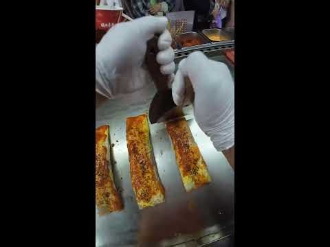 First-Person Grilled Cold Noodle Build | Chinese Street Food | No Commentary