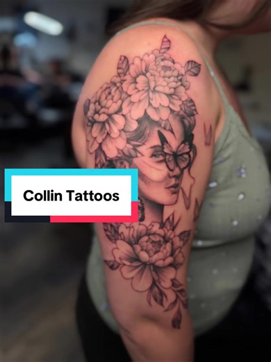 🌟 Dive into the incredible artistry of Collin at Burned Hearts Tattoo in Columbus, Ohio! Each recent tattoo showcases the strength and beauty of powerful women, brought to life with stunning, delicate details in fine line black and gray. 💖 Collin's amazing craftsmanship truly highlights the artistic talent that sets our shop apart. From intricate designs to meaningful symbols, every tattoo tells a unique story. If you're looking for a tattoo artist who can blend strength with elegance, Collin 