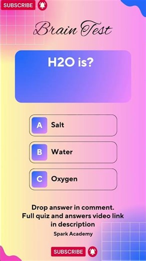 Science Learning Challenge 📚 #sciencequiz #education