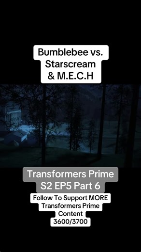 Bumblebee Battles Starscream in Transformers Prime Episode