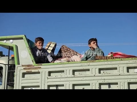 Residents of the contested Deir Hafer area struggle to evacuate amid ongoing tensions