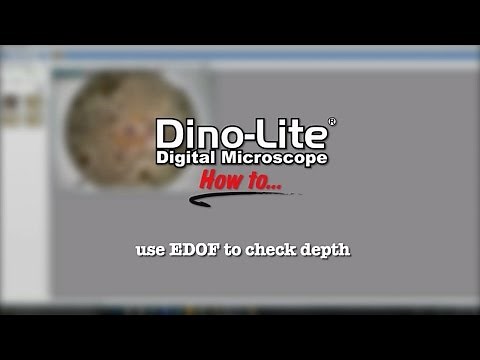Using a Dino-Lite to check depth with EDOF