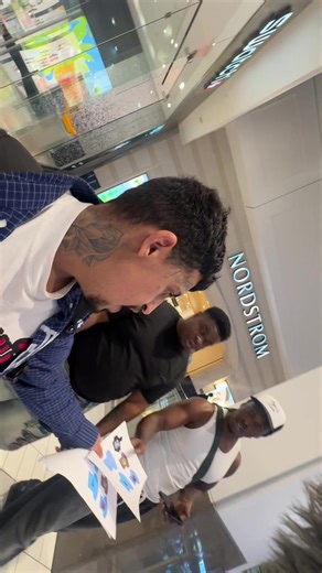 rain cancelled my pop up so i went to the galleria and started pitching my clothing brand to random people #fyp #streetwearfashion #screenprinting #internetmoney #hypebeast