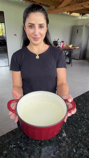 Sabryna Bueno / Rotina da roça on Instagram: "Iogurte Caseiro Natural Ingredientes • 2 litros de leite ( eu usei leite da vaca, quando é de caixinha eu uso 1 litro na receita) • 1 pote de iogurte natural integral Modo de preparo 1. Aqueça o leite até ficar morno (sem ferver). 2. Misture o iogurte no leite. 3. Tampe, abafe bem e deixe descansar por 8 a 12 horas. 4. Leve à geladeira por pelo menos 4 horas antes de consumir."