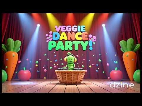 Let's Dance with Veggies! 🥦 | The Vegetable Dance Party Song for Toddlers