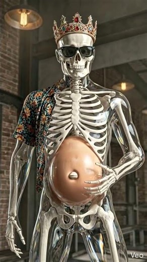 Jab Hadiyaan Bole! 😂 Crown Waala Skeleton#short #skeleton #cool #trending #viral