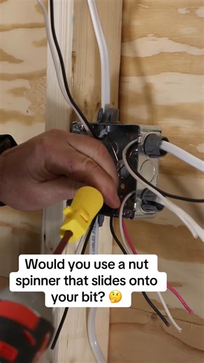 Rack-A-Tiers on Instagram: "PRODUCT LAUNCH 🚀SLYDER: Slides down your bit and holds your nuts so you don’t have to! 🥜Would you use a nut spinner like this? - Currently available in #1 and 2# square. Get it in the link in our bio. #slyder #rackatiers #rackatierstools #electricians #resi #residentialelectrician #electricalcontractor #sparky #sparkylife #electricianlife #tradie #tradielife #electriciantools #bluecollarlife #bluecollar"