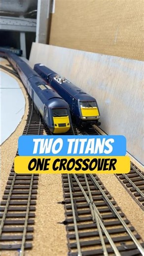 Electric vs Diesel ⚡🔥 — GNER legends cross paths! 🚆🎧