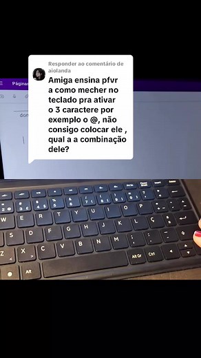 Tutorial de Teclado: Como Usar o Arroba e Ícones