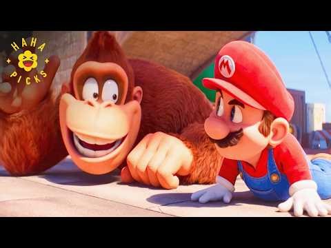 Mario and Donkey Kong Power Up to Save Everyone | The Super Mario Bros. Movie
