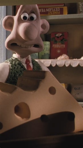 105K views · 2.7K reactions | Don't you just hate it when you wake up and someone's been at your cheese!  #WallaceandGromit #Animation #ACloseShave | Wallace and Gromit | Facebook