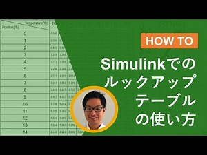 Simulinkでのルックアップテーブルの使い方
