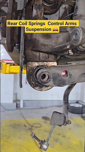 rear suspension coil spring repair #shortsyoutube