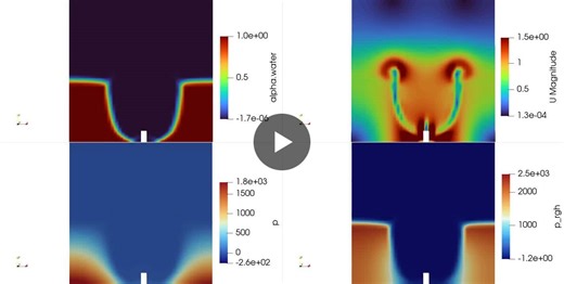 #cfd #openfoam #solids4foam #fea #prepomax #dambreak #simulationnumérique #opensource #fsi #ingénierie #opentowork #jobsearch #rechercheemploi #engineeringjobs #ingénieurcfd #cfdjobs | Arnold Cédric KONO TEBE
