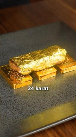 Cooking a Steak on $250K of REAL GOLD!