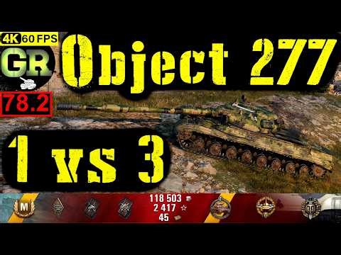 World of Tanks Object 277 WoT Replay - 7 Kills 9.7K DMG(Patch 1.4.0)