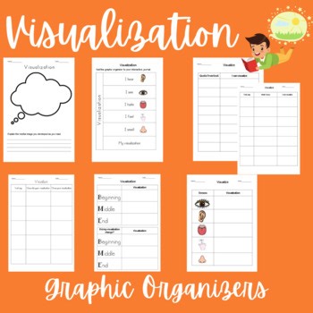 Visualization Graphic Organizers | Reading Comprehension Strategy | ELA