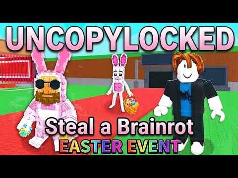 [UPDATE] UNCOPYLOCKED STEAL A BRAINROT EASTER EVENT | Roblox