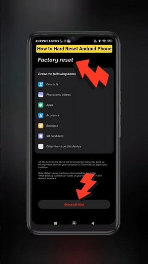 How to Hard Reset Android Phone | 100% Working | Full Step-by-Step Guide