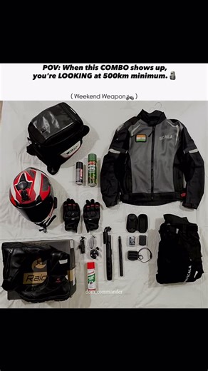 Dom commander | Ride & capture on Instagram: "Weekend ride mode activated with this god-tier combo.🏍️🤩 . . @dom_commander . . . . . . . . . . . . . #bikers #bikelife #bikelovers #trendingnow #reelskarofeelkaro #trending #explorepage #fyp #realatable #bajajdominar #dominar250 #motorcyclelove #viralreels"