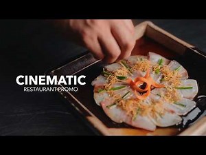 BEHIND THE SCENES - Filming a Cinematic Restaurant Promo | SonyA7Siii