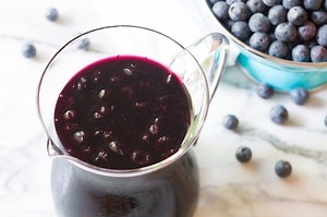 2-Ingredient Blueberry Syrup