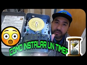 Como instalar un timer paso a paso✌😜