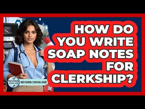 How Do You Write SOAP Notes For Clerkship? - Med School Survival Guide
