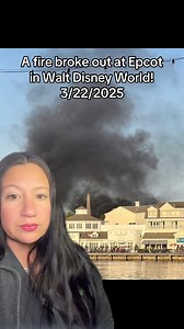 A fire broke out this evening at Walt Disney’s Epcot! #fyp #foryou #disney #waltdisneyworld #viral #news | Abby Blabby- True Crime & News