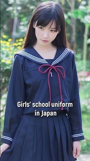 Girls' school uniform in Japan #shorts #smapsetv
