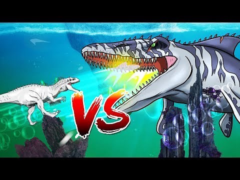 Dinosaurs Battle | Indominus Rex VS Mosasaurus