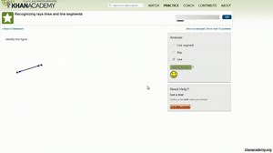 Lines, line segments, & rays