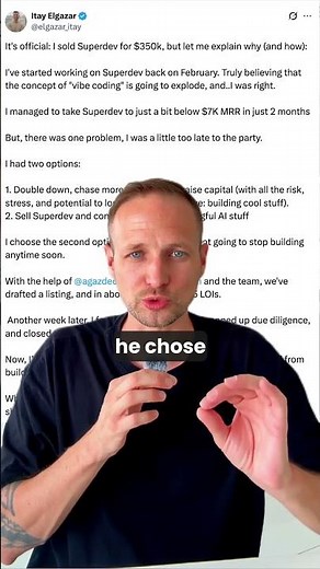 From Idea to $350k in 6 Months (This AI Hack) #AI #vibecoding #startup #founderstory #shorts