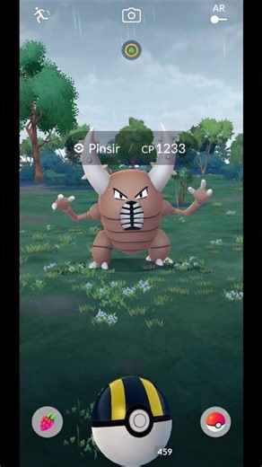 Is This Pinsir CP 1233 Worth the Raid in Pokemon GO? 🔥 #Shorts