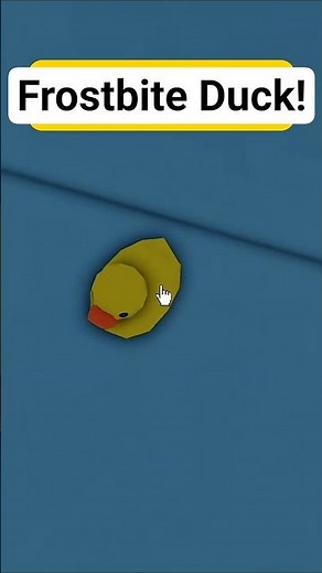 new frostbite obby duck and how to get it #slapbattlesupdate