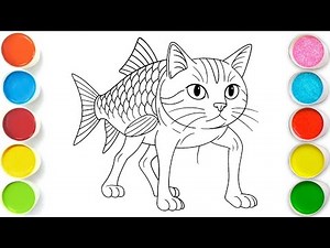 Trulimero Trulichina Drawing, Painting & Coloring For Kids and Toddlers_ Child Art