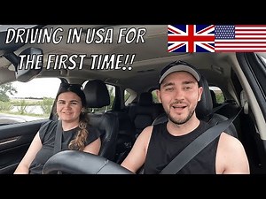 Brits DRIVING in AMERICA for the first time!