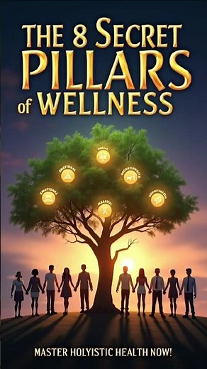 The 8 Secret Pillars of Wellness 🌟 Habits for a Balanced Life! @vitalityhealthworks1 #shorts #short