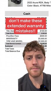 today zach explains what you need to know about extended car warranties #cardealer #caredge #carbuyingadvice #carbuyingtips #warranty | CarEdge